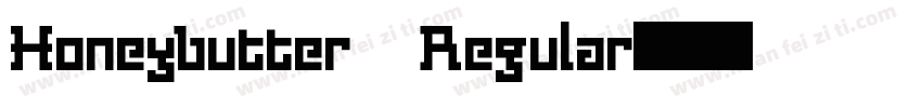 Honeybutter Regular字体转换